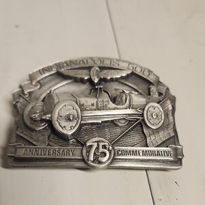 Indianapolis 500 Commemorative Belt Buckle